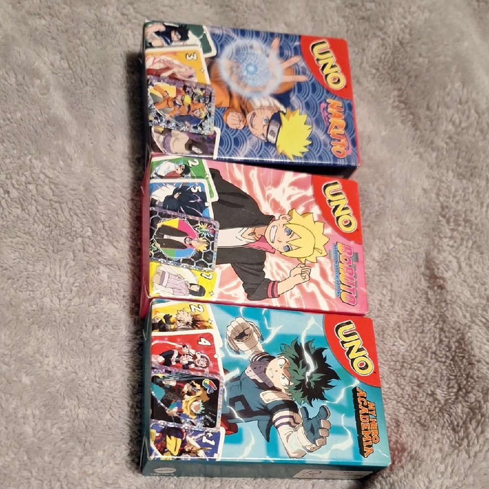 UNO Anime Card Game Set